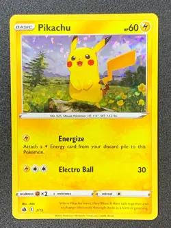 Pikachu 7/15 Holo McDonalds Pokemon Card 2022 - Image 1
