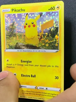 Pikachu 7/15 Holo McDonalds Pokemon Card 2022 - Image 2