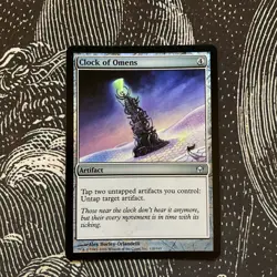Clock of Omens FOIL Fifth Dawn Magic The Gathering MTG Card - Image 1