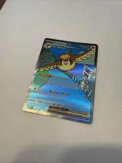 Pokemon Pidgeot EX TCG Holo Card 225/197 Sv03: Obsidian Flames - Image 1