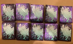 10 Sets Of 65 Ct Walking Wake Temporal Forces ETB Pokemon Card Sleeve New Sealed - Image 1
