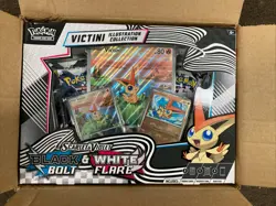 Pokemon Trading Card Unova Victini Illustration Collection Case (6 Box) Opened - Image 1
