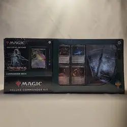 MTG Magic The Gathering - Lord of the Rings Deluxe Commander Kit - Elven Council - Image 1