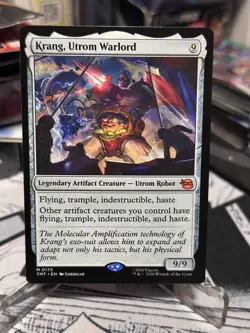 Krang, Utrom Warlord Teenage Mutant Ninja Turtles Regular MTG Magic The Gatherin - Image 1