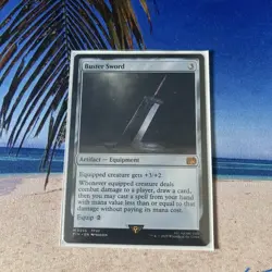 Buster Sword - #255 Regular - Final Fantasy - Mtg - Image 1