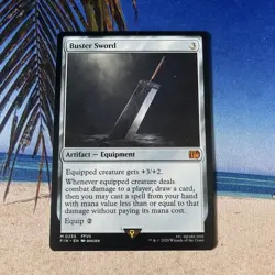Buster Sword - #255 Regular - Final Fantasy - Mtg - Image 2