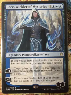 Jace, Wielder of Mysteries, War of the Spark, Regular PROMO, MTG, #54, NM++ - Image 1