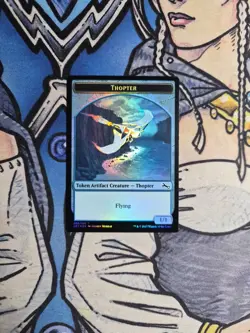 1x Thopter Token FOIL - NM UST Unstable MTG - Image 1