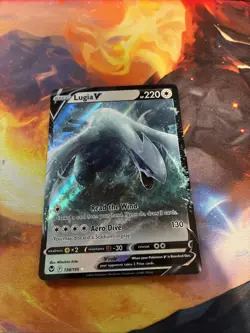 Lugia V 138/195 Silver Tempest Sword & Shield Pokemon 2022 - Image 1