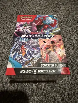 Pokemon Scarlet & Violet Paradox Rift Booster Bundle Box 6 Packs English 2023 - Image 1