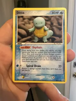 Ditto (Squirtle) 64/113 - Delta Species Pokemon TCG LP - Image 1