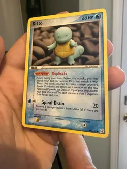 Ditto (Squirtle) 64/113 - Delta Species Pokemon TCG LP - Image 4