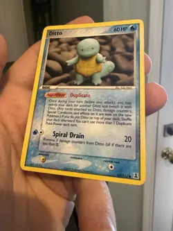 Ditto (Squirtle) 64/113 - Delta Species Pokemon TCG LP - Image 5
