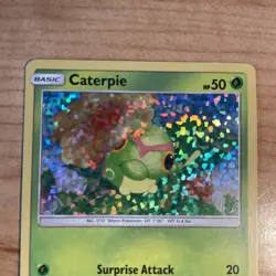 Pokemon TCG Caterpie 1/12 McDonalds Collection 2019 Holo LP/MP - Image 3