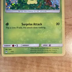 Pokemon TCG Caterpie 1/12 McDonalds Collection 2019 Holo LP/MP - Image 4