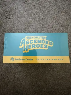 Ascended Heroes Pokemon Center ETB Elite Trainer Box Factory Sealed And New - Image 3
