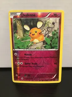 Dedenne Reverse Holo 70/119 Pokemon Phantom Forces Common - Image 1