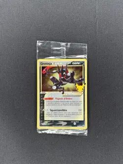 Greninja Gold Star Promo Pokemon Gran Festa 25th Anniversario SEALED ITA SWSH144 - Image 1