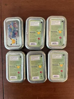 No Packs!! Pokemon Celebrations Mini Tins, Includes Insert poster + Coin - Image 2