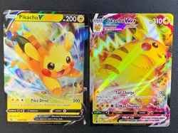 Pikachu V VMAX SWSH 285 286 Crown Zenith Promo Pokemon - Image 1