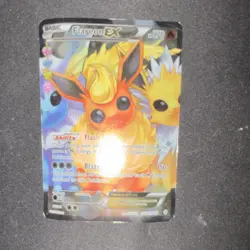 Pokemon Flareon EX Full Art Ultra Rare Holo RC28-32 Generations 170 HP - Image 1
