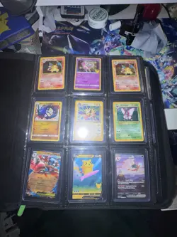 Pokemon Binder Collection Mixed Modern Vintage Era - Image 1