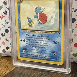 Wartortle 15/18 2001 Southern Islands PSA 8 Pokemon Vintage WotC New Cert - Image 4