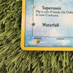 Goldeen Reverse Holo Stamped 61/107 Common - Pokemon EX Deoxys - MP - Image 3