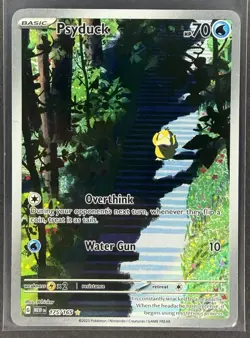 Psyduck 175/165 - Scarlet Violet 151 Illustration Rare English Pokemon NM - Image 1