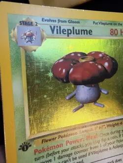 Vileplume - 15/64 - Pokemon Jungle 1st Edition Holo Rare WOTC LP (see photo) - Image 4