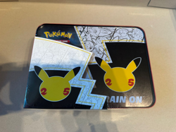 New & Sealed Pokemon 25th Anniversary Celebrations Collectors Chest Lunch Box EN 820650809415 - Image 2