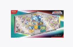 Pokemon Prismatic Evolutions Lucario EX & Tyranitar EX PRM Collection Fast Ship! - Image 1