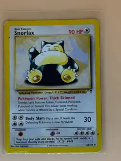 Pokemon - Snorlax 64/110 Legendary Collection Regular MP - Image 1