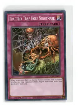 3x Traptrix Trap Hole Nightmare - SDBT-EN031 1st Edition - YuGiOh-LP - Image 1