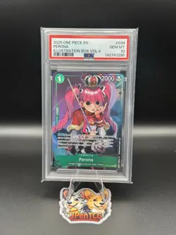 Perona PSA 10 Illustration Box Vol. 4 One Piece #034 - Image 1