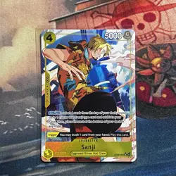 One Piece TCG Sanji ST29-004 (ALT ART) SR Egghead Starter Deck English - Image 1