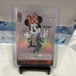 Weiss Schwarz Disney 100 Be Kind Minnie Mouse D100-001R Foil Card - Image 1