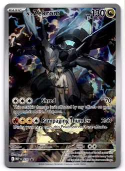 N's Zekrom - Promo ME: Mega Evolution Promo 031 Pokemon Megumi Mizutani - Image 1