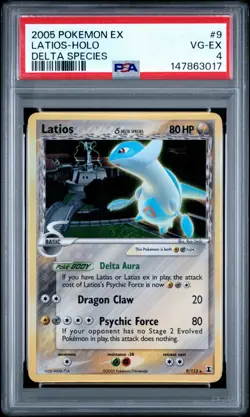 Latios 9/113 PSA 4 VG-EX Holo Ex Delta Species Pokemon Card 🔥🔥 - Image 1