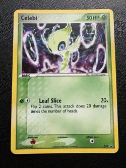 Pokemon Celebi 029 Holo Foil Black Star Promo Card - Image 1