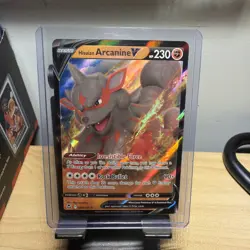 Hisuian Arcanine V 090/195 SWSH12: Silver Tempest - Pokemon Card - NM - Image 1