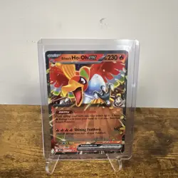Ethan's Ho-Oh EX 39/182 Double Rare Destined Rivals DRI Pokemon Scarlet & Violet - Image 1
