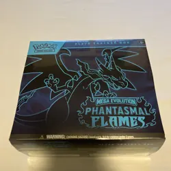 Pokemon TCG Mega Evolution Phantasmal Flames Elite Trainer Box ETB NEW/Sealed - Image 2
