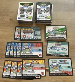 Bulk Lot Pokemon TCG 150+ Online Code Cards - Various Sets & Boosters - Image 1