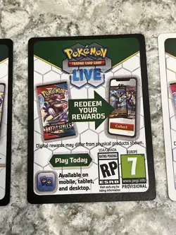 Bulk Lot Pokemon TCG 150+ Online Code Cards - Various Sets & Boosters - Image 5