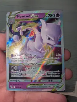 Mewtwo VSTAR 031/078 - Pokemon GO Ultra Rare Holo NM - Image 1