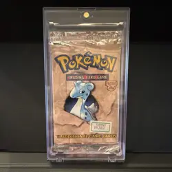 Pokemon Sealed Fossil Booster Pack Lapras Art English - Image 1