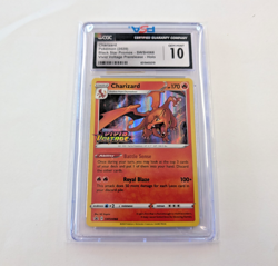 2020 Pokemon Charizard SWSH006 Black Star Promo Vivid Voltage Prerelease CGC 10 - Image 1