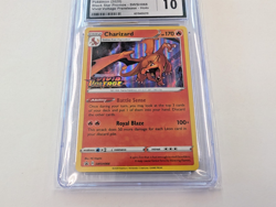2020 Pokemon Charizard SWSH006 Black Star Promo Vivid Voltage Prerelease CGC 10 - Image 2