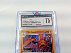 2020 Pokemon Charizard SWSH006 Black Star Promo Vivid Voltage Prerelease CGC 10 - Image 3
